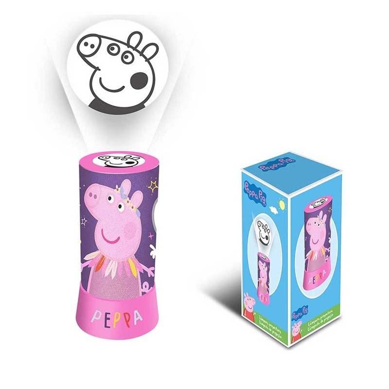 Proiettore Cilindrico Led Peppa Pig