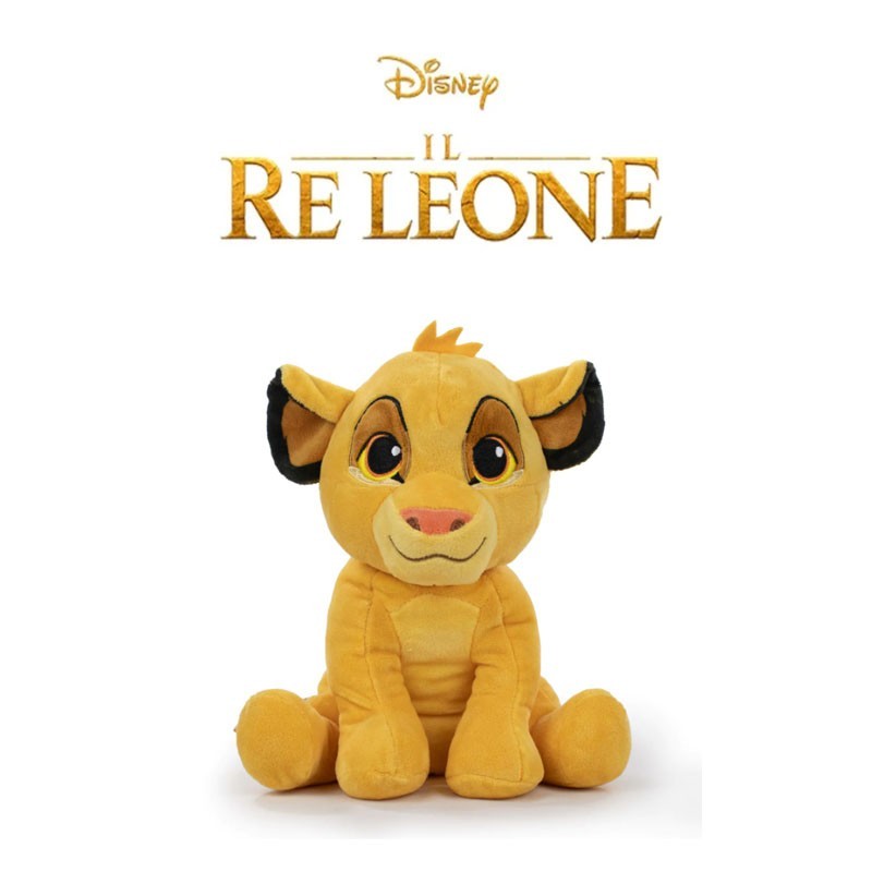 Peluche Il Re Leone Simba Cucciolo 30 CM