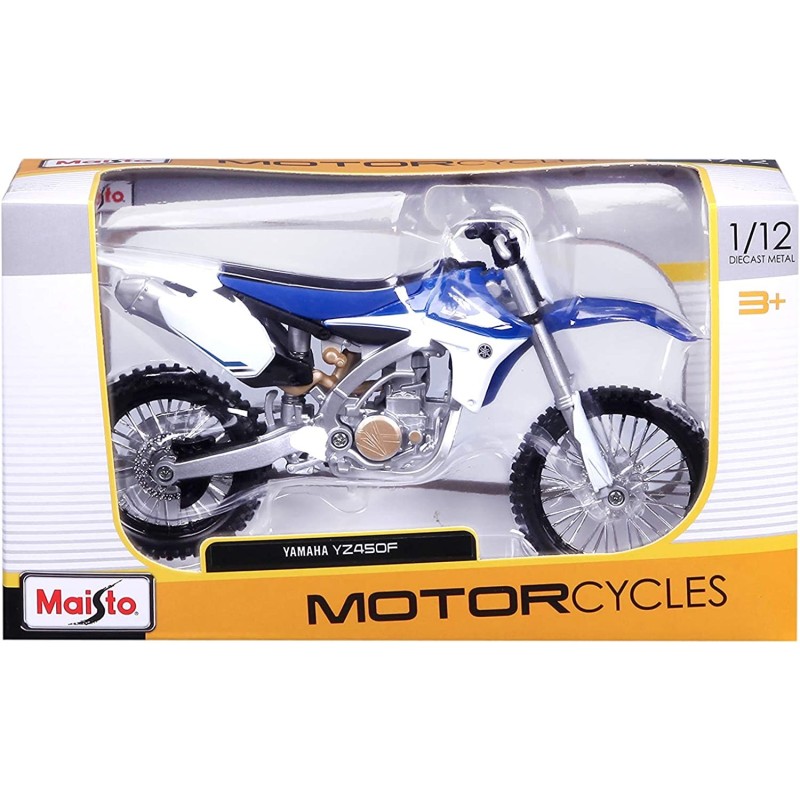 Maisto Moto Yamaha YZ450F scala 1/12 Maisto Moto Yamaha YZ450F scala 1/12