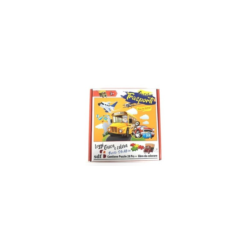 Puzzle Trasporti Leggi Gioca e Colora Puzzle Trasporti Leggi Gioca e Colora