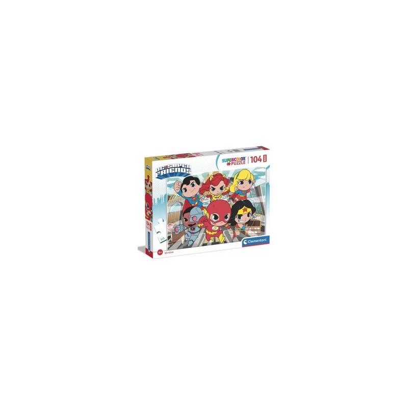 Maxi Puzzle Super Color DC Super Friends 104 pcs Maxi Puzzle Super Color DC Super Friends 104 pcs