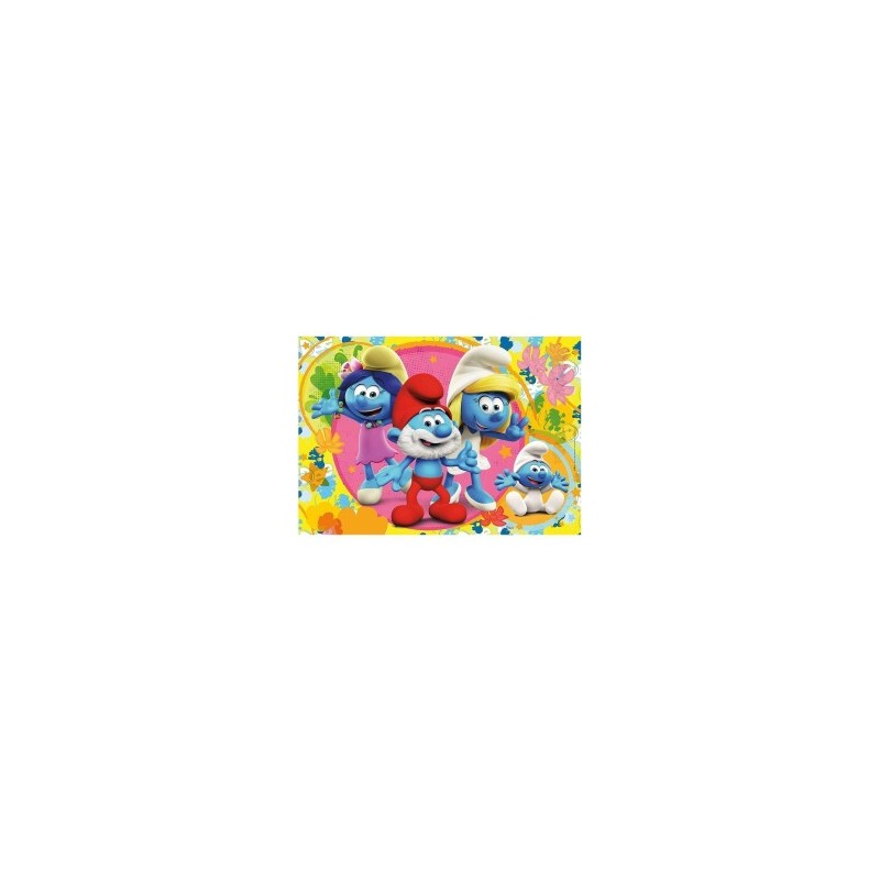 Super Color Puzzle The Smurfs 104 pcs Super Color Puzzle The Smurfs 104 pcs
