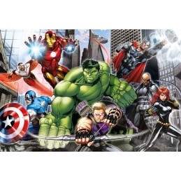 Maxi Puzzle Super Color Avengers 104 pcs