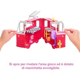 Barbie Chelsea Camion dei Pompieri Con Accessori