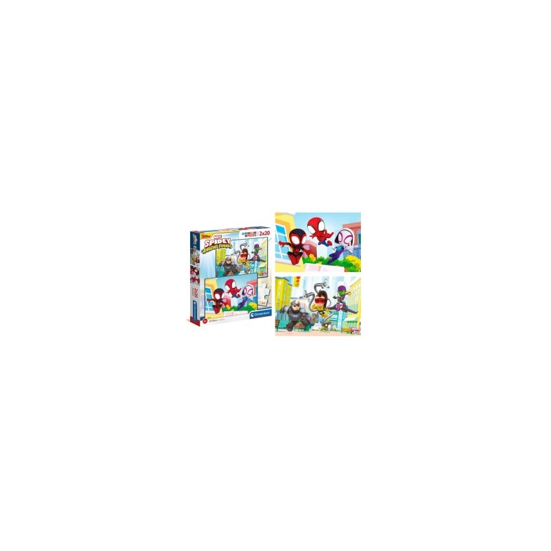 Super Color Puzzle Marvel Spidey 2x20 pcs Super Color Puzzle Marvel Spidey 2x20 pcs
