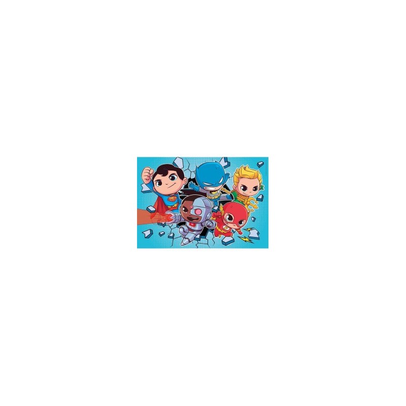 Super Color Puzzle Dc Super Friends 2x60 pcs Super Color Puzzle Dc Super Friends 2x60 pcs