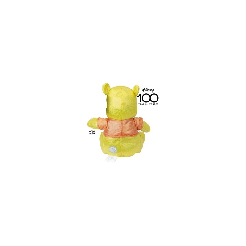 Peluche Disney Winnie The Pooh Glitter con Suono 28 cm Peluche Disney Winnie The Pooh Glitter con Suono 28 cm