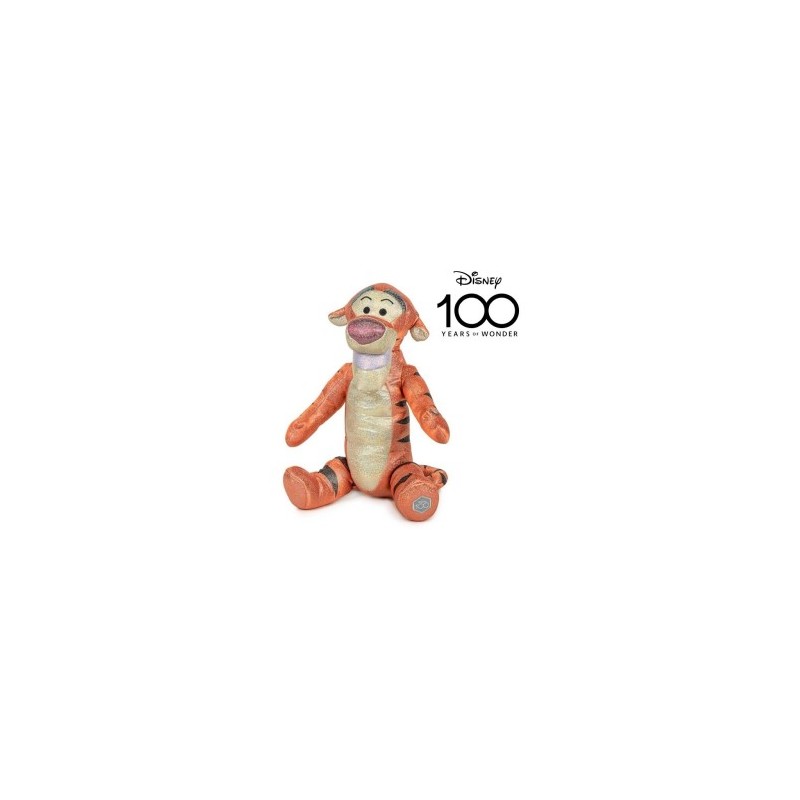 Peluche Disney Tigro Glitter con Suono 32 Cm Peluche Disney Tigro Glitter con Suono 32 Cm