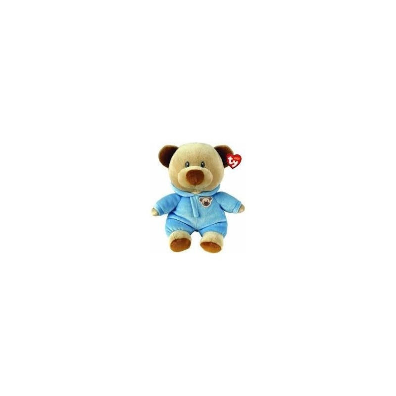 Ty Peluche PJ Bear Blue 28 cm Ty Peluche PJ Bear Blue 28 cm