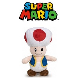 Peluche Super Mario Toad 25 cm