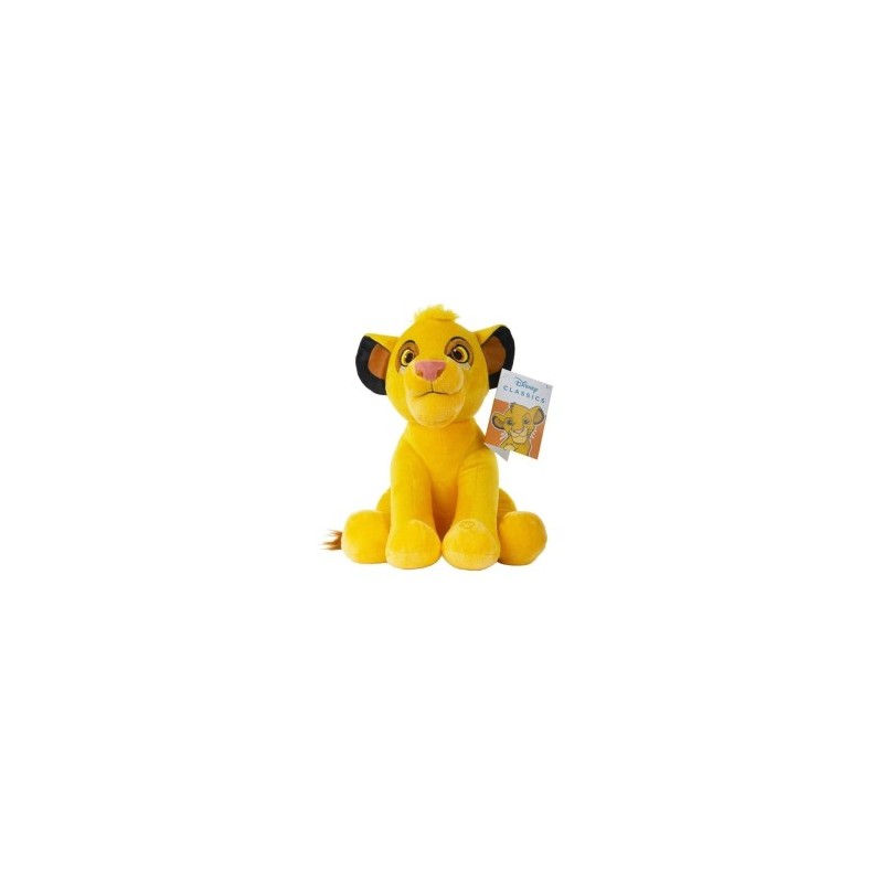 Peluche Lion King Simba Seduto con Suono 20 cm Peluche Lion King Simba Seduto con Suono 20 cm
