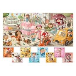 Dudù Baby Puzzle La città