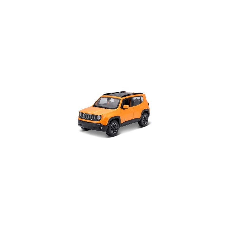 Maisto Jeep Renegade Arancione Scala 1:24 Maisto Jeep Renegade Arancione Scala 1:24