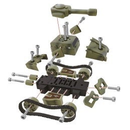 Alfafox Tank Militare con...