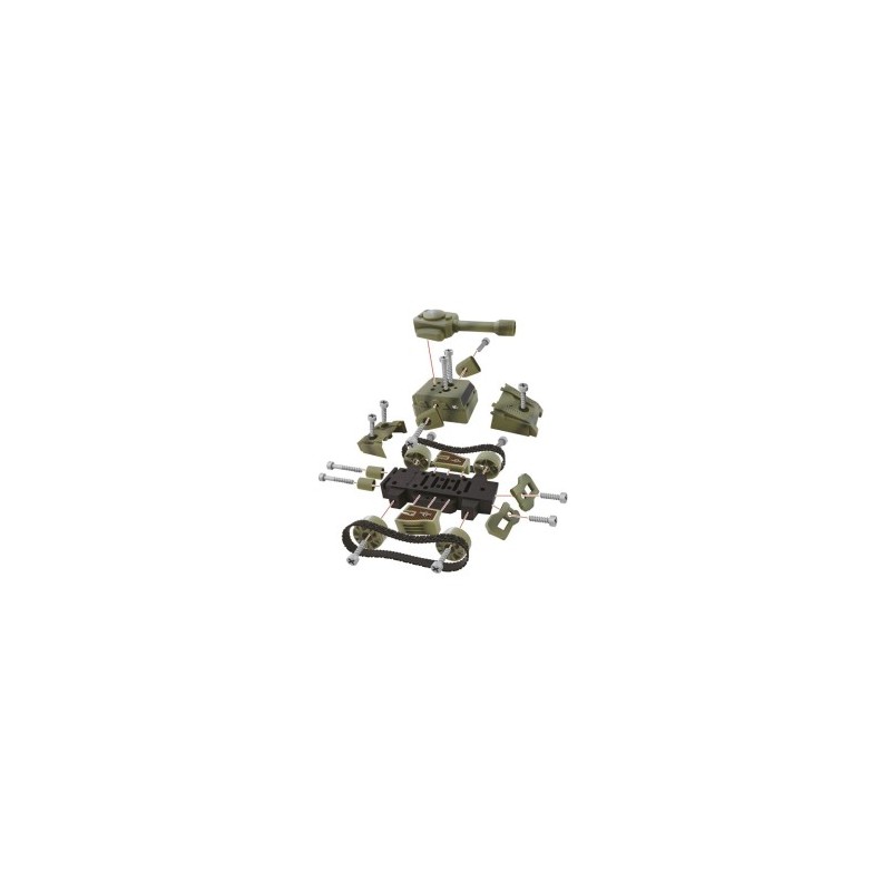 Alfafox Tank Militare con Accessori Alfafox Tank Militare con Accessori