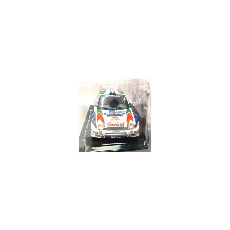 Toyota Corolla WRC Auriol Giraudet China Rally 199 Scala 1/24 Toyota Corolla WRC Auriol Giraudet China Rally 199 Scala 1/24