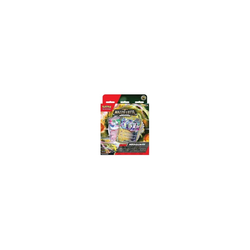 Pokemon Mazzo Lotte Deluxe Miraidon EX Pokemon Mazzo Lotte Deluxe Miraidon EX