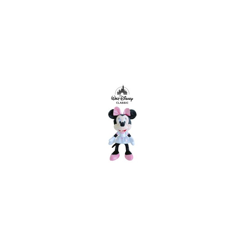 Peluche Minnie 100TH con Vestito Glitterato 25 cm Peluche Minnie 100TH con Vestito Glitterato 25 cm