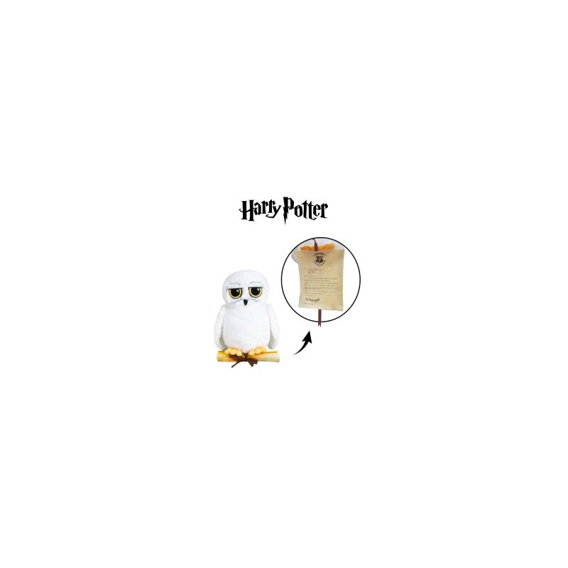 Peluche Harry Potter Edvige con Lettera 25 cm Peluche Harry Potter Edvige con Lettera 25 cm
