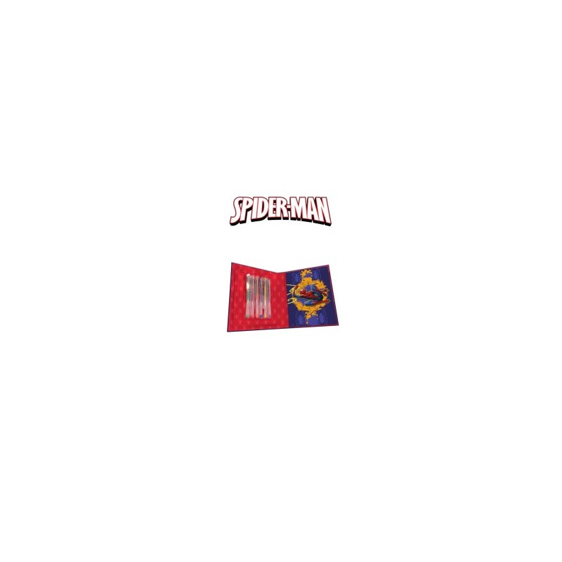 Marvel Spiderman Set 6 Penne Gel