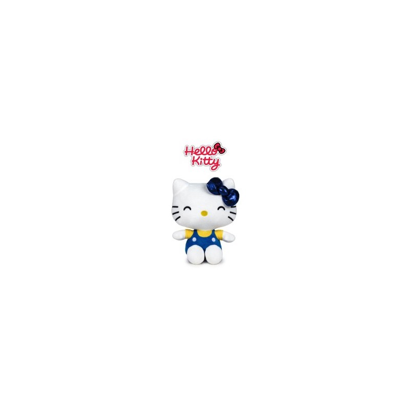 Peluche Hello Kitty 50TH Vestito Azzurro 60 cm