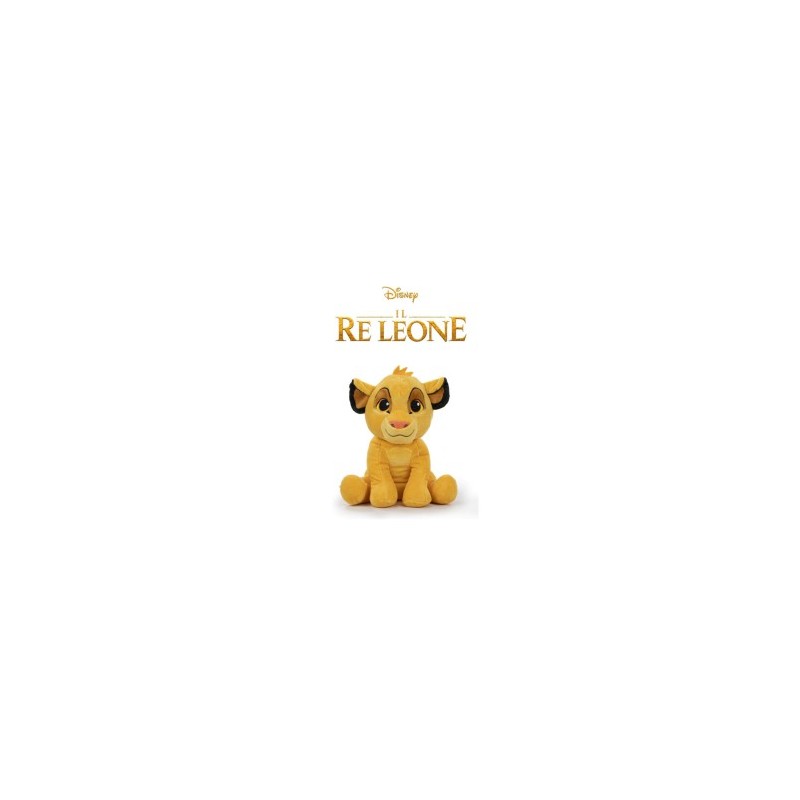 Peluche Il Re Leone Simba Cucciolo 30 CM