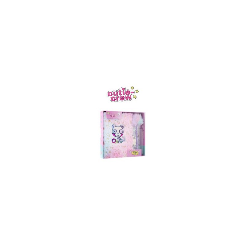 Cutie Crew Diario e Penna con Pon Pon
