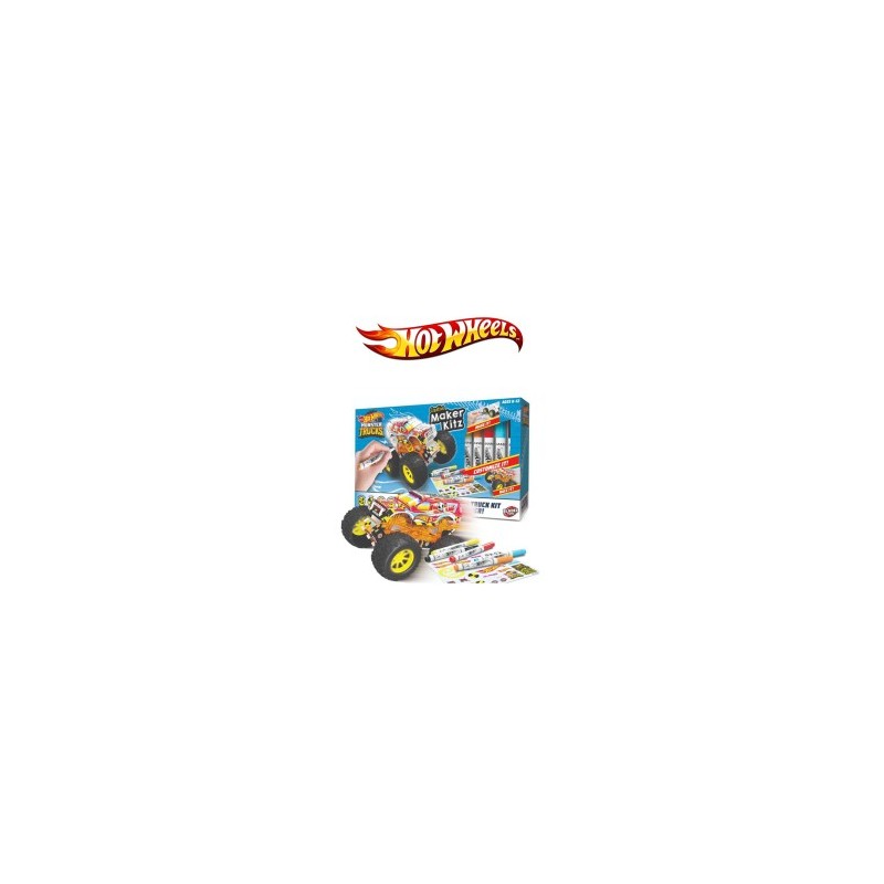 Hotwheels Maker Kitz Kit Crea e Colora