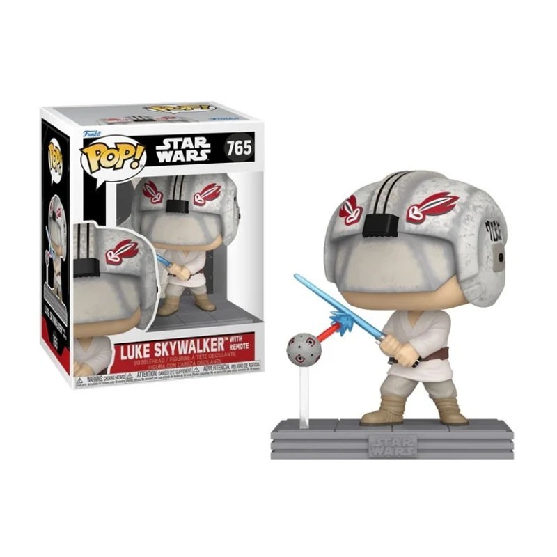 Funko Pop Star Wars Luke Skywalker With Remote 765 Funko Pop Star Wars Luke Skywalker With Remote 765