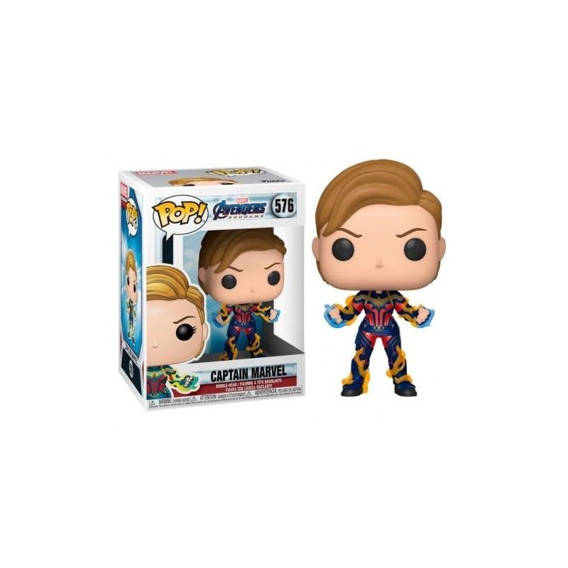 Funko Pop Marvel Avengers Endgame Captain Marvel 576 Funko Pop Marvel Avengers Endgame Captain Marvel 576
