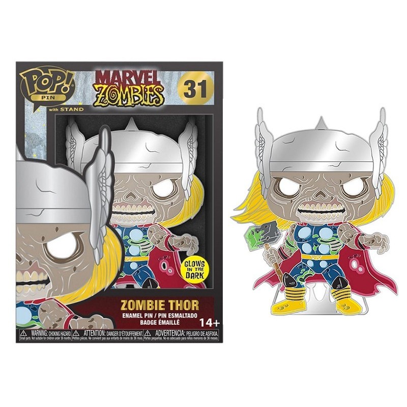 Funko Pop Pin Marvel Zombie Thor 31 Funko Pop Pin Marvel Zombie Thor 31