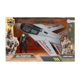 Alfafox Set Aereo Militare con Accessori