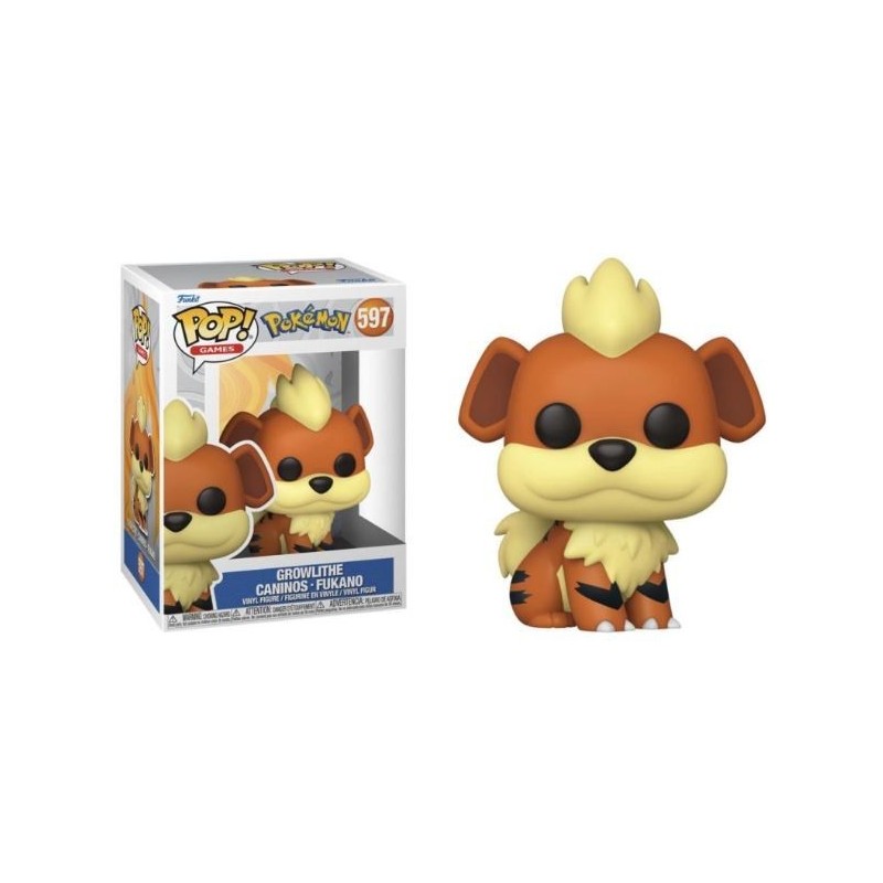 Funko Pop Pokemon Growlithe 597 Funko Pop Pokemon Growlithe 597