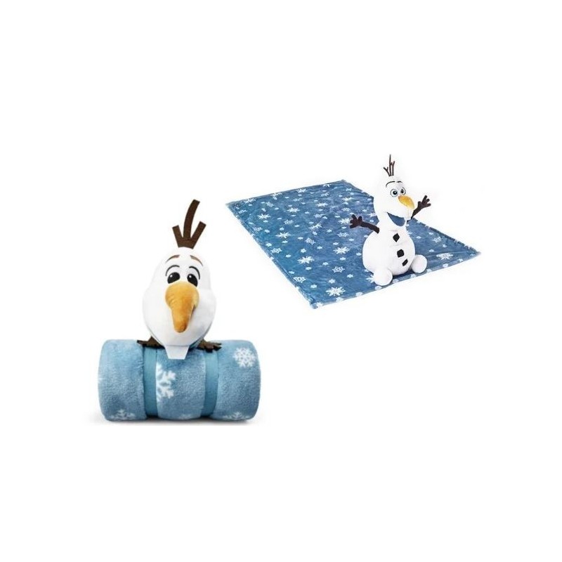 Peluche Disney Olaf con Copertina 28 CM Peluche Disney Olaf con Copertina 28 CM