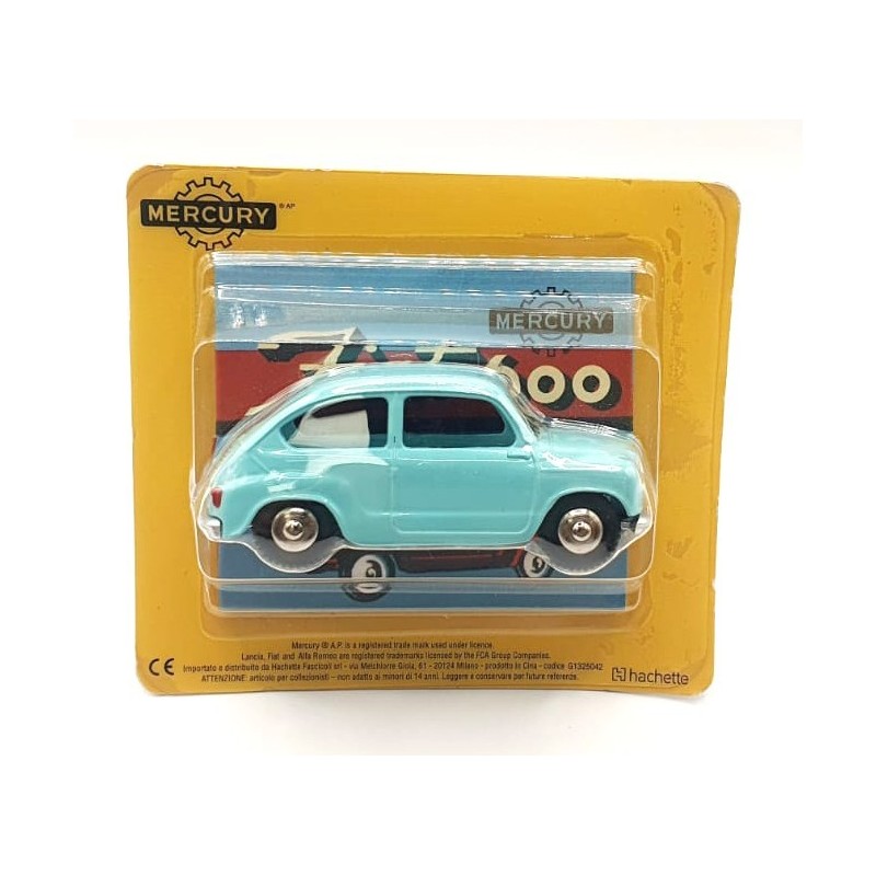 Mercury Fiat 600 Verde Scala 1/48 Mercury Fiat 600 Verde Scala 1/48